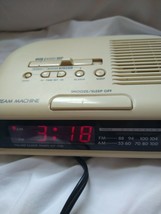 Vintage Sony Dream Machine Alarm Clock AM/FM Radio ICF-C25 Tested Works - £14.97 GBP