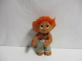 Vintage 1977-1985 Thomas Dam Red Head #604 Troll Doll 8'' Rare Nice - $49.49