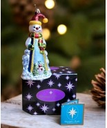 Christopher Radko Snowfall Fellows Snowman Christmas Ornament w/Box 2007... - $151.88 CAD