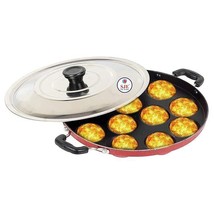 Appam Maker Non Stick with lid 12 pits - $26.24