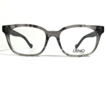 Liu Jo LJ2651 049 Brille Rahmen Schwarz Klar Grau Quadratisch Horn Rim 5... - $74.43