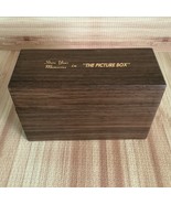 Vintage Photo Storage Box Brown 10 x 6 x 4 in Holds 800 Pictures - $24.33 CAD