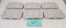 Lot of 6 Sony Play Station 1 Consoles For Parts - £116.53 GBP
