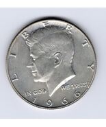 1966 Kennedy Half Dollar 40% Silver - $11.88