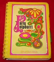 Vintage Party Potpourri Junior League Of Memphis Tn Cookbook Recipes 1st Edition - £15.77 GBP