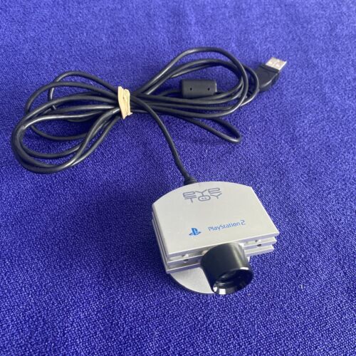 Official OEM Sony PlayStation 2 PS2 Silver Eye Toy Camera - Tested - £3.76 GBP