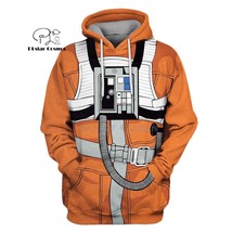 PL Cosmos X-Wing Pilot armstrong space suite 3d hoodies/Sweatshirt Winter autumn - £70.41 GBP