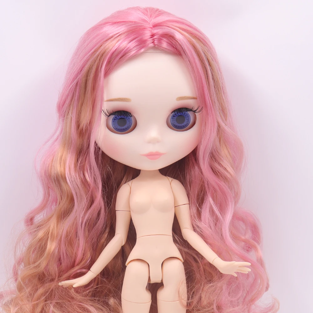 Play ICY DBS blyth doll 1/6 bjd toy joint body white skin shiny &amp; matte face 30c - £52.79 GBP