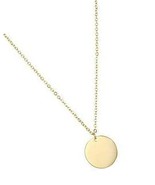 Ladies 14K Gold Plated Stainless Steel with - £91.11 GBP