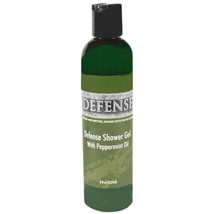 Defense Soap Shower Gel Peppermint 8 Fl Oz Natural Body Wash Tea Tree Oil - £9.03 GBP