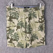 Beverly Hills Polo Club Shorts Men&#39;s 34 Hawaiian Green Chino 100% Cotton... - $13.94 CAD