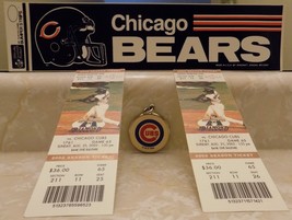 Chicago Cubs/Chicago Bears Sports Memorabilia Package Lot - £9.43 GBP