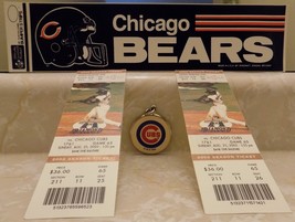 Chicago Cubs/Chicago Bears Sports Memorabilia Package Lot - £9.61 GBP