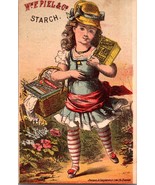 1870&#39;s  Americus Mills Closson &amp; Wilbur Wm. F Piel &amp; Co&#39;s Starches L2 - $25.69