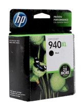 HP 940XL Black High Yield Original Ink Cartridge (C4906AN) - £31.45 GBP