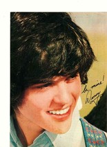 Donny Osmond The Osmonds teen magazine pinup clipping Teen Beat by a tree - £1.19 GBP