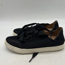 Olukai Women’s Black Silk Shoes Size 8.5 W  - £18.69 GBP