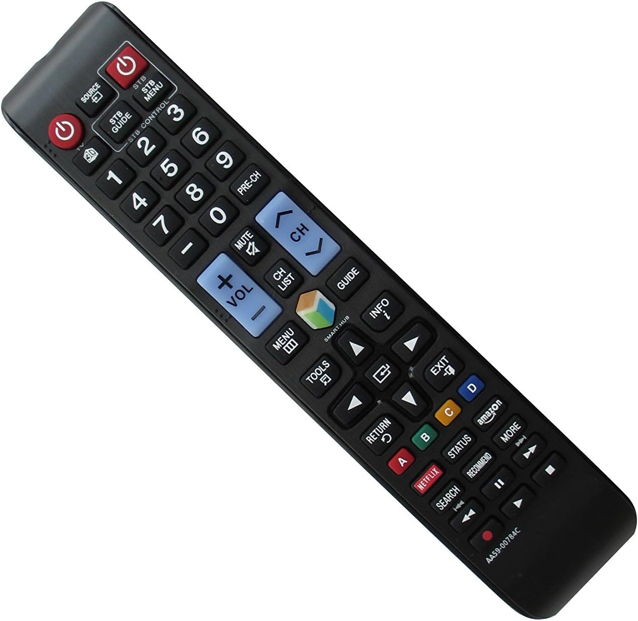 General Replacement Remote Control For Samsung Smart 3D Lcd Led Hdtv - $38.97