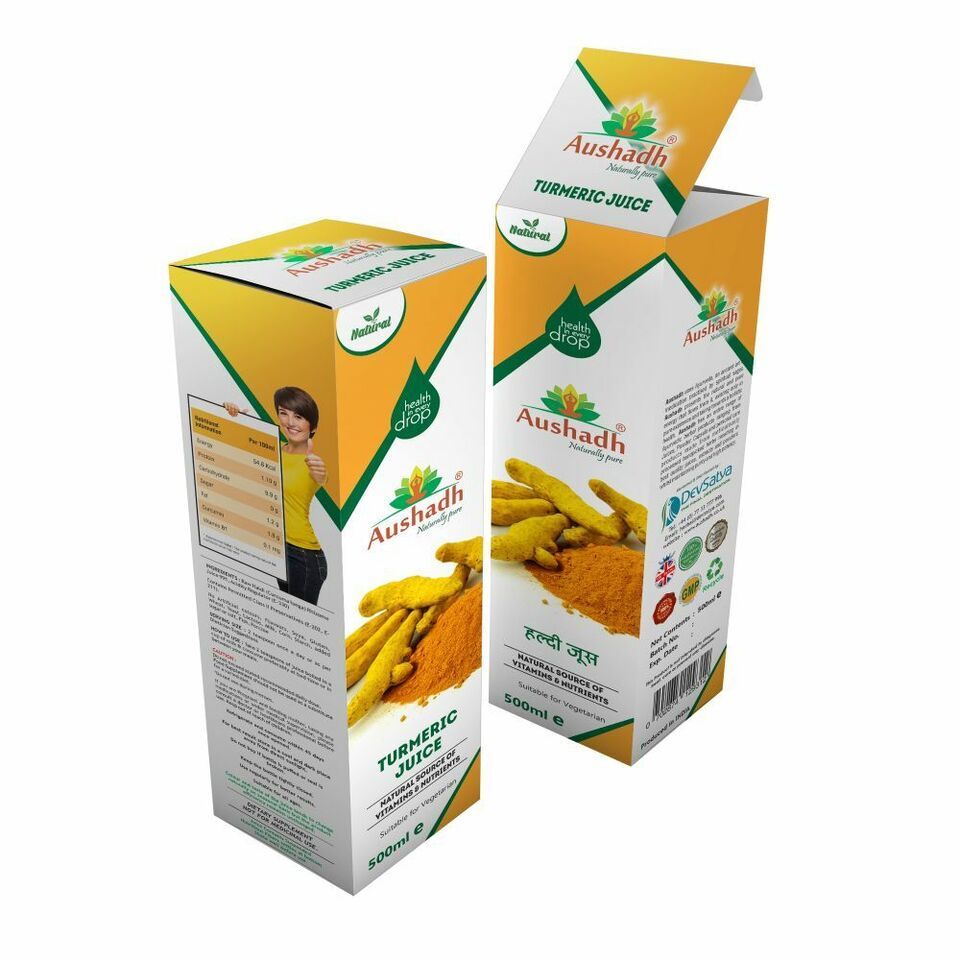 Turmeric / Haldi Juice 1000ml (500ml X 2) - $124.73