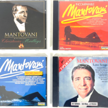 Mantovani Orchestra 4 CD Bundle World Hits Love Songs Incomparable Christmas - £17.89 GBP