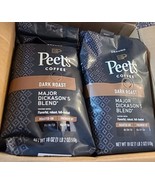 8 Bags Dark Roast Ground Coffee - Major Dickason&#39;s 18 Oz Bag (PT30) - £105.13 GBP