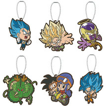 Dragon Ball Super Chosenshi Rubber Keychain Collection Shenron Goky Vegeta Broly - £11.18 GBP+