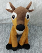 Wild Republic Deer Brown White Spotted Zoo Reindeer 13&quot; Plush Stuffed An... - £11.58 GBP