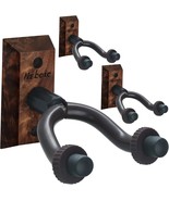 3 Pack Guitar Wall Mounts - Wooden Guitar Hangers With Hooks For, Mandolin - $630.35 MXN
