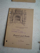 1921 Booklet Power &amp; Roots Intl Correspondence Schools - £15.01 GBP