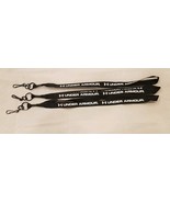 Lot De 3 Under Armour Cordon Bracelet Badge Id Support Porte-Clé Noir - $229.43 MXN