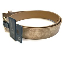 Womens Vintage Metallic Belt Universal Thread Gold Size S M L XL XXL  - £9.96 GBP