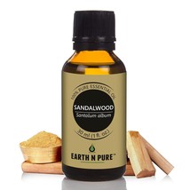 Earth N Pure Sandalwood Essential Oil 100% Natural &amp; Therapeutic Grade 30 ml - £1,549.83 GBP