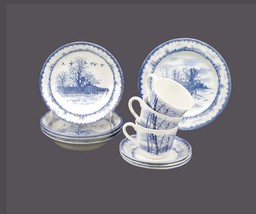 International Tableworks Riverwood dinnerware. Eleven pieces made in Eng... - $127.50