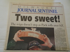 Milwaukee Journal Sentinel - January 12, 1998 - Two Sweet! - Newspaper  - £7.72 GBP