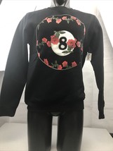 Ring Of Fire Sweatshirt Size M KG UU Thuglife Urbanwear Hiphop Rose Eight Ball - £23.26 GBP