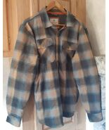 Legendary Whitetails Thermal Lined Flannel Shirt Jacket Snaps Med K - $259.98 MXN