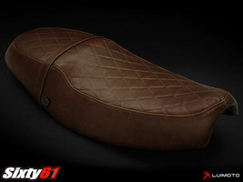 Triumph Thruxton Seat Cover 2004-2015 Dark Retro Brown Luimoto Leather Look-
... - £108.61 GBP