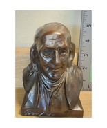 Vintage Ben Franklin Life Insurance Company Promo Statue Bust Bank See P... - $167.20 MXN
