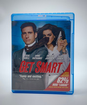 Get Smart Bluray, Steve Carell, Anne Hathaway, Very Good Condition, Pre=... - $8.89