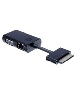 New Genuine HP Dock Connector to Ethernet &amp; VGA Adapter HP EliteBook VGA... - $14.91 CAD