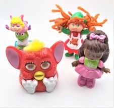 Vintage Happy Meal Toy Lot Sally Secrets Furby Cabbage  Patch Kermit McDonald&#39;s - £8.79 GBP