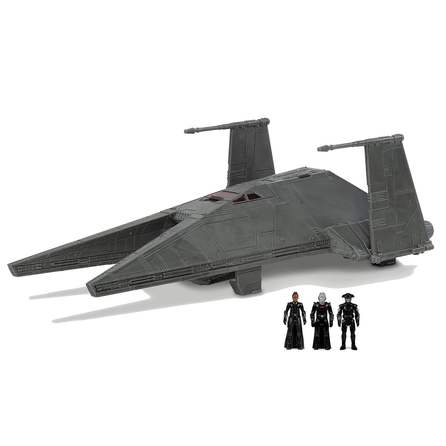STAR WARS Micro Galaxy Squadron Inquisitor Transport Scythe - 7-Inch Starship Cl