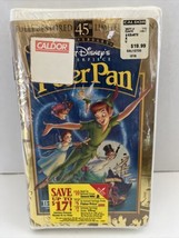 SEALED Peter Pan Disney VHS Clamshell Masterpiece Limited Edition Fully ... - £7.49 GBP