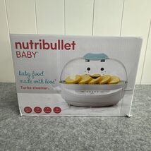 Nutribullet Baby TURBO STEAMER Homemade Baby Food Steam Sterilize Defros... - $24.99