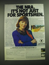 1989 NRA National Rifle Association Ad - The NRA. It&#39;s not just for sportsmen - £14.60 GBP