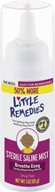Little Remedies Sterile Saline Nasal Mist, Safe for Newborns, 3 oz (Pack of 1) - £17.58 GBP