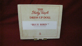 NEW Vintage Shirley Temple Dress Up Doll &quot;Blue Bird&quot; Clothing Danbury Mint - £23.48 GBP