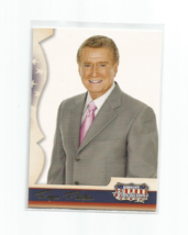Regis Philbin (Tv Host) 2008 Donruss Americana Card #123 - $4.99