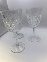 Set of 3 St Louis Crystal FLORENCE - Pineapple Cut Goblets - £393.17 GBP