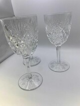 Set of 3 St Louis Crystal FLORENCE - Pineapple Cut Goblets - £396.22 GBP